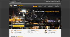 Desktop Screenshot of limocentral.com.au